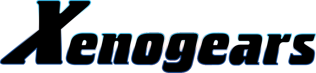 Xenogears Fei Fong Wong Square Millennium Collection logo for Playstation